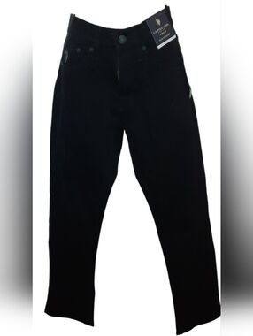 U.S. Polo Assn. Women’s Straight Leg Jeans - Black